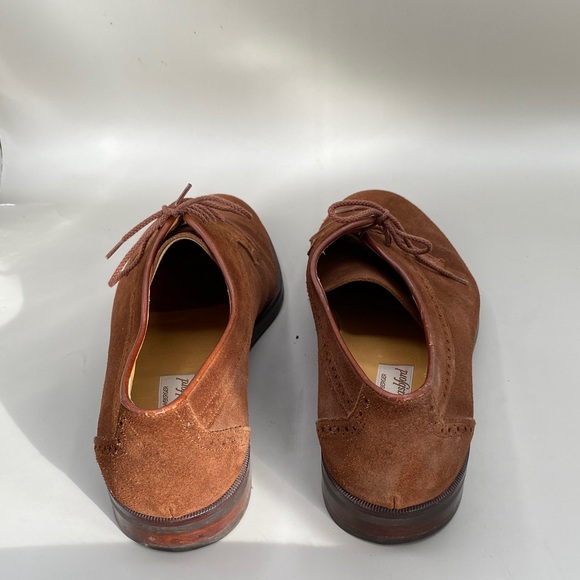 Elegant Brown Suede Oxford Shoes (LOT 408) main image 9
